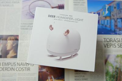 呦呦鹿鸣，科技与自然的和谐之音——呦呦鹿科技雪橇鹿氛围加湿器体验